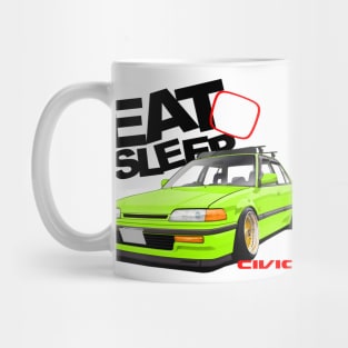 Eat Sleep Civic EF9 Mug